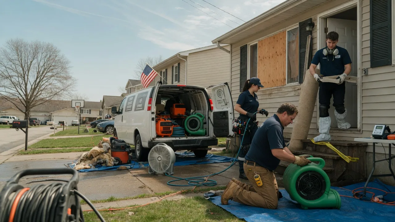 Water Damage Restoration in Stanwood, IA near me